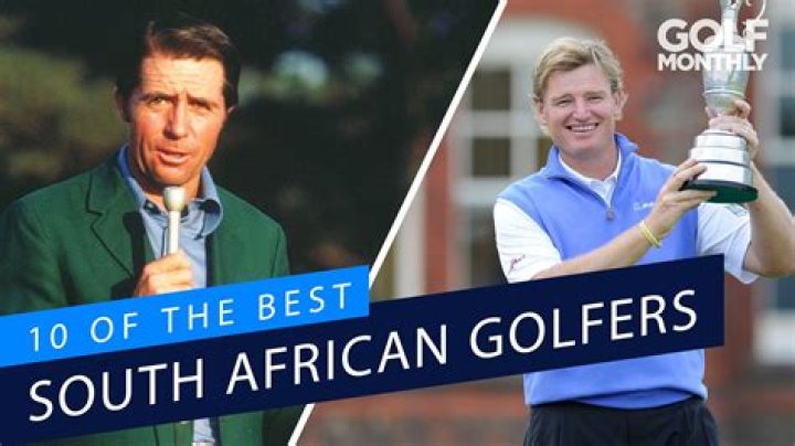 Who are the pro golfers from South Africa?