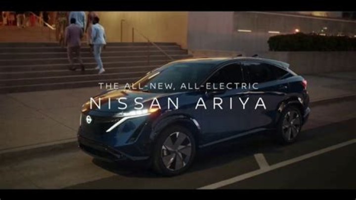 Who is the famous person in the Nissan commercial?
