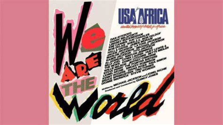Who sings in USA for Africa We Are the World?