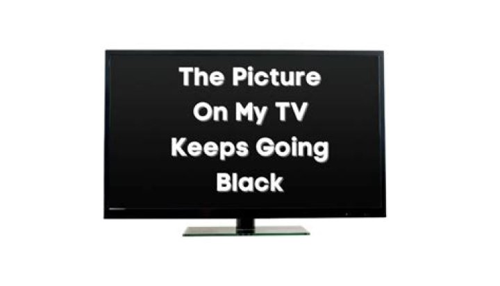Why did my plasma TV go black?