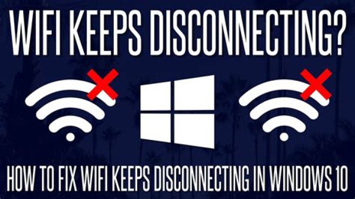 Why does Windows 8 keep disconnecting from WiFi?