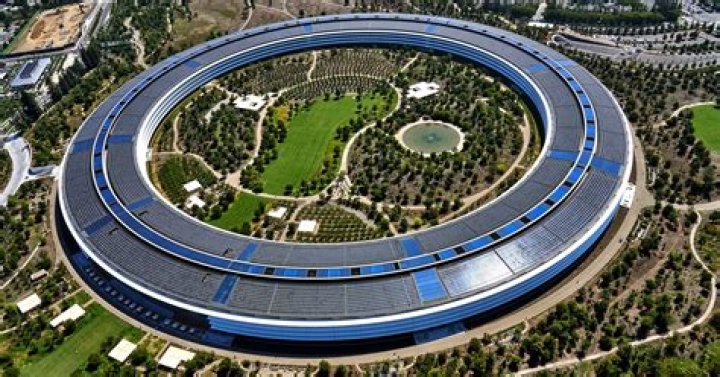 Why is Apple campus a circle?