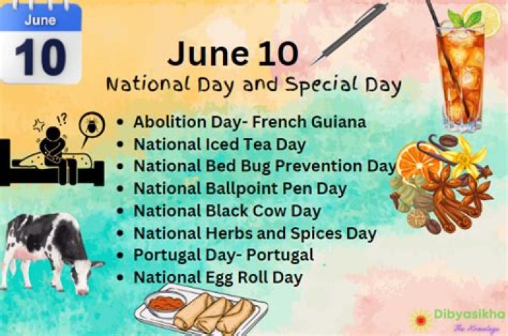 Why is June 10th special?