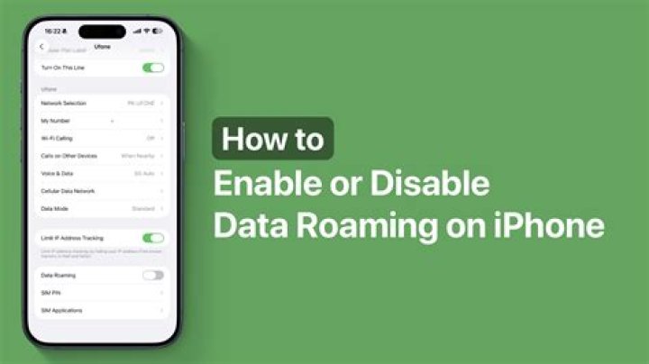 Why is my roaming not working iPhone?