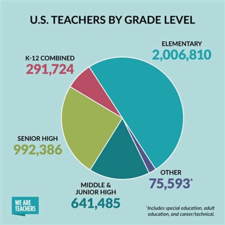 Why most of the teachers are female?