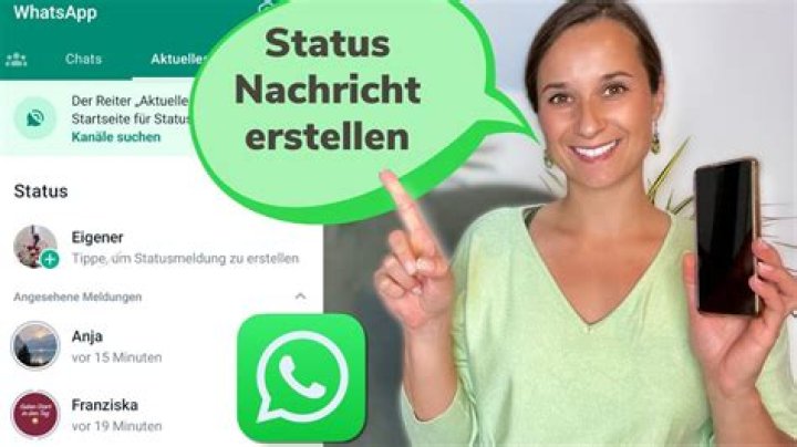 Wie nutzt man WhatsApp-Status?